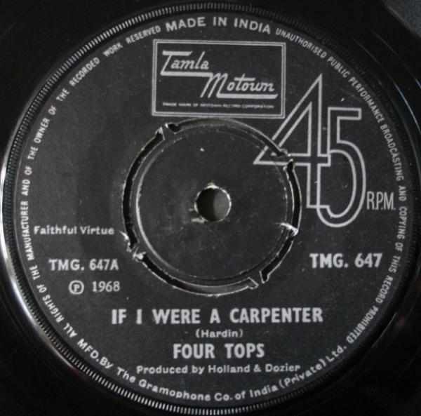 Four Tops - If I Were A Carpenter