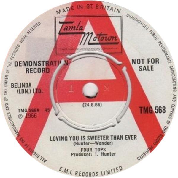 Four Tops - Loving You Is Sweeter Than Ever