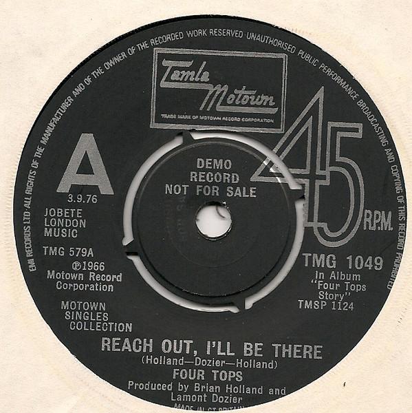 Four Tops - Reach Out, I'll Be There / Standing In The Shadows Of Love