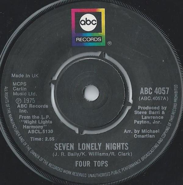 Four Tops - Seven Lonely Nights