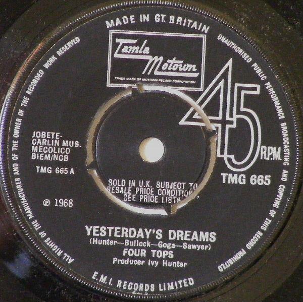 Four Tops - Yesterday's Dreams