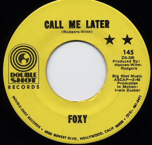 Foxy (16) - Call Me Later