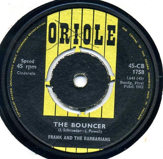 Frank & The Barbarians - The Bouncer / Concerto In The Stars