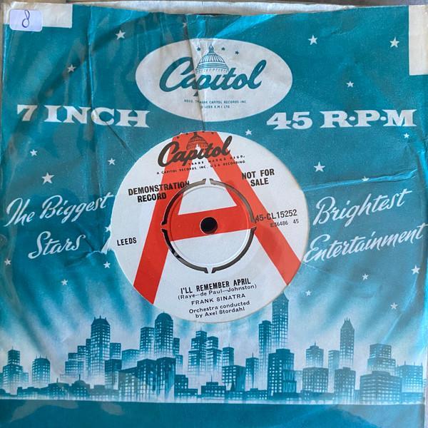 Frank Sinatra - I'll Remember April / Five Minutes More