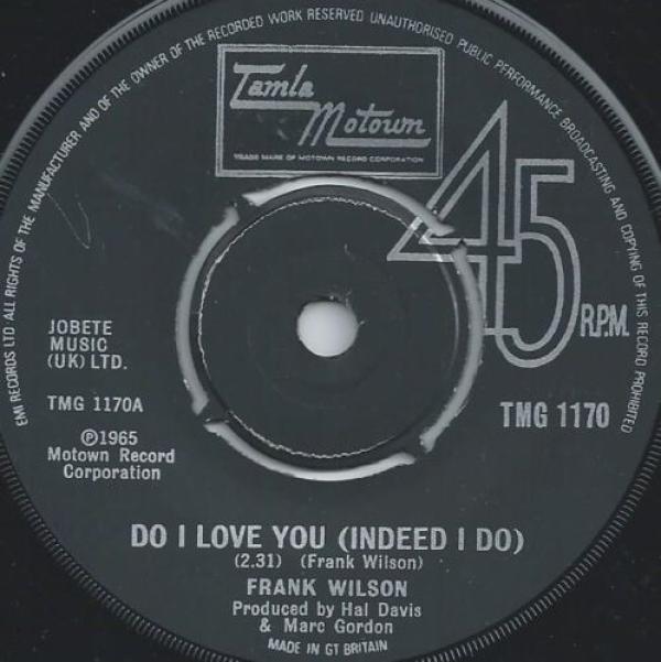 Frank Wilson - Do I Love You (Indeed I Do)