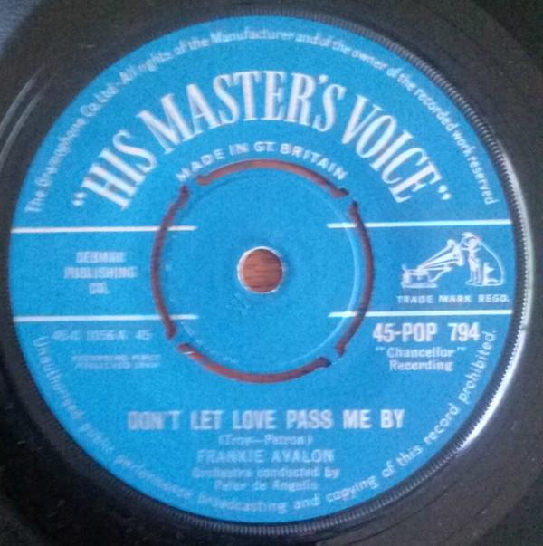 Frankie Avalon - Togetherness / Don't Let Love Pass Me By