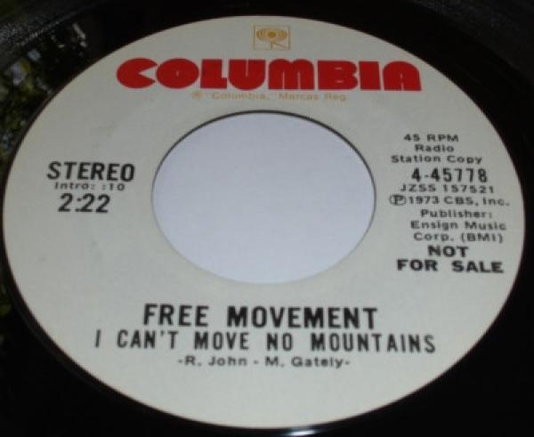 Free Movement - I Can't Move No Mountains
