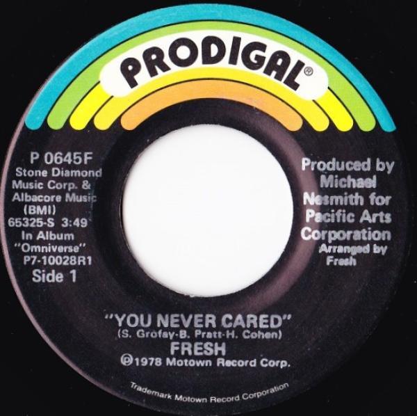 Fresh  - You Never Cared
