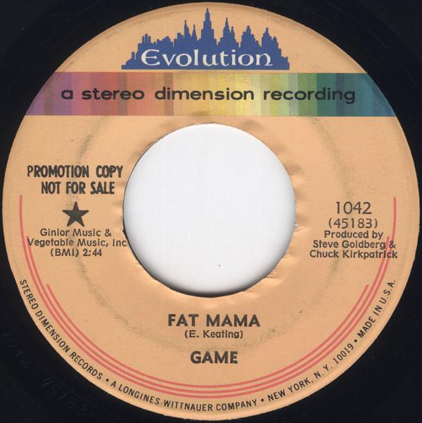 Game  - Fat Mama / Girl Next Door