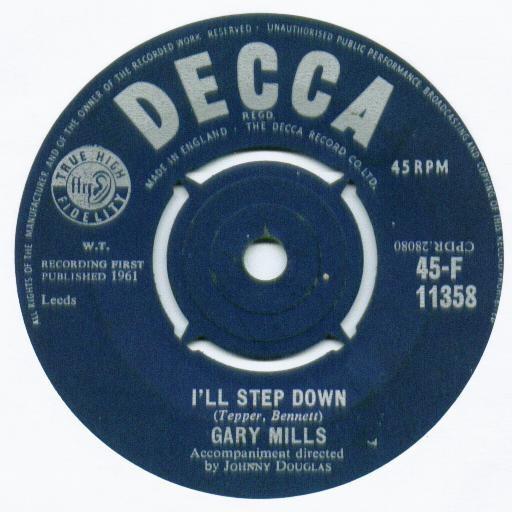 Garry Mills - I'll Step Down