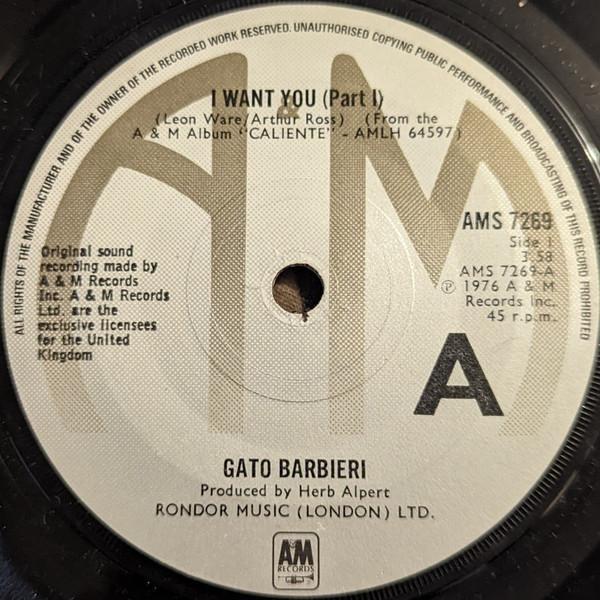 Gato Barbieri - I Want You