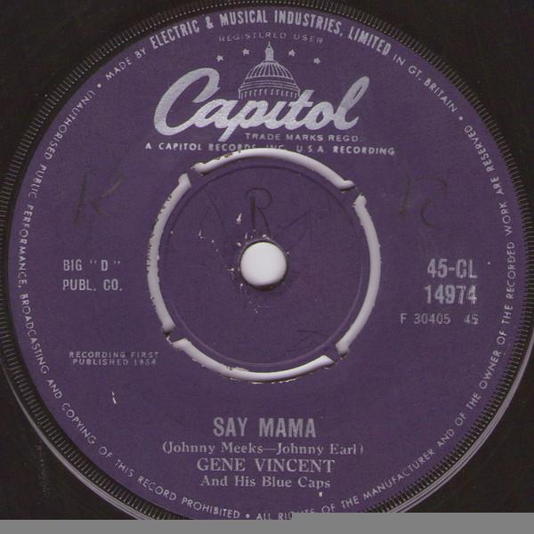 Gene Vincent & His Blue Caps - Say Mama