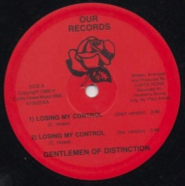 Gentlemen Of Distinction - Losing My Control