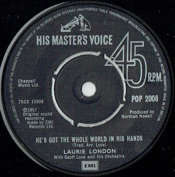 Geoff Love & His Orchestra, Laurie London - He's Got The Whole World In His Hands / Cradle Rock