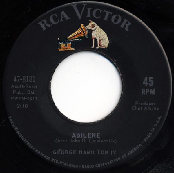 George Hamilton IV - Abilene / Oh So Many Years
