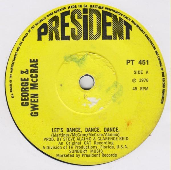 George McCrae, Gwen McCrae - Let's Dance, Dance, Dance