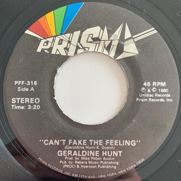Geraldine Hunt - Can't Fake The Feeling