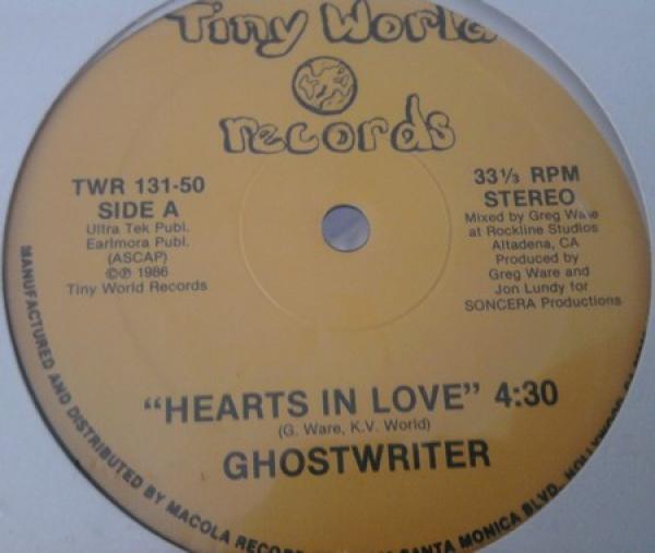 Ghostwriter  - Hearts In Love / Sos