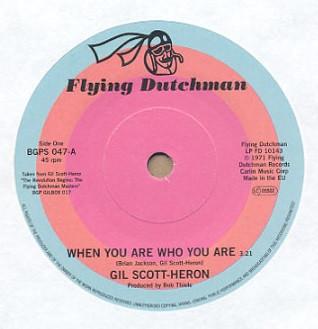 Gil Scott-Heron - When You Are Who You Are / Free Will (Alt Take 1)