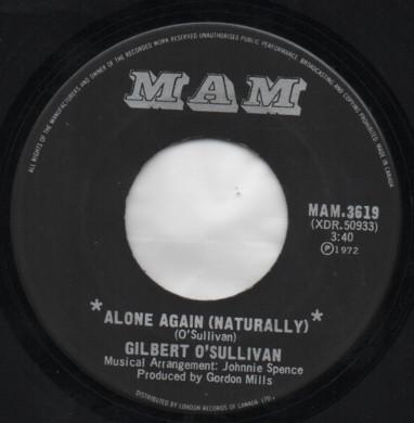 Gilbert O'Sullivan - Alone Again (Naturally)