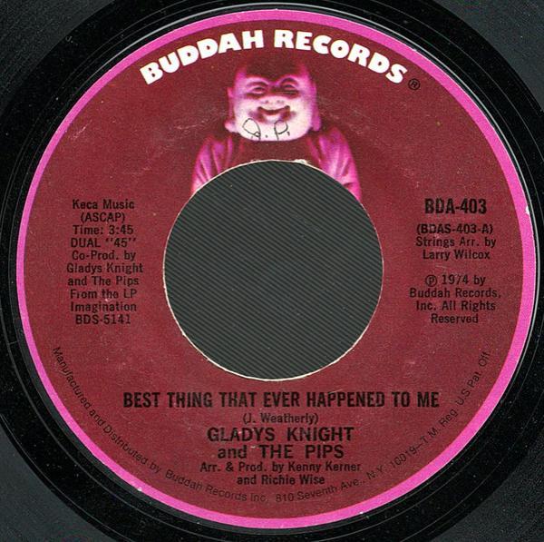 Gladys Knight And The Pips - Best Thing That Ever Happened To Me / Once In A Lifetime Thing