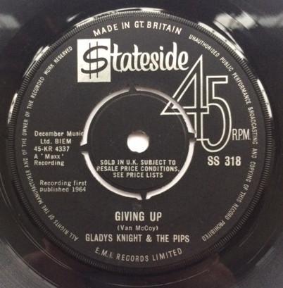 Gladys Knight And The Pips - Giving Up
