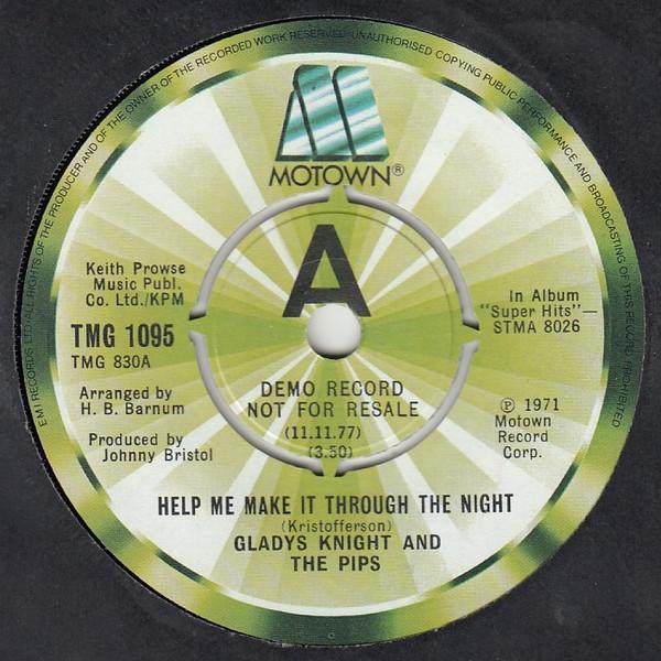 Gladys Knight And The Pips - Help Me Make It Through The Night