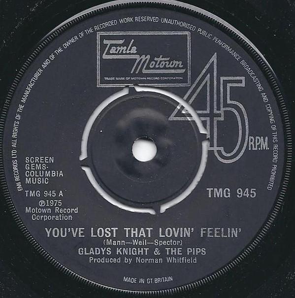 Gladys Knight And The Pips - You've Lost That Lovin' Feelin' / This Child Needs Its Father