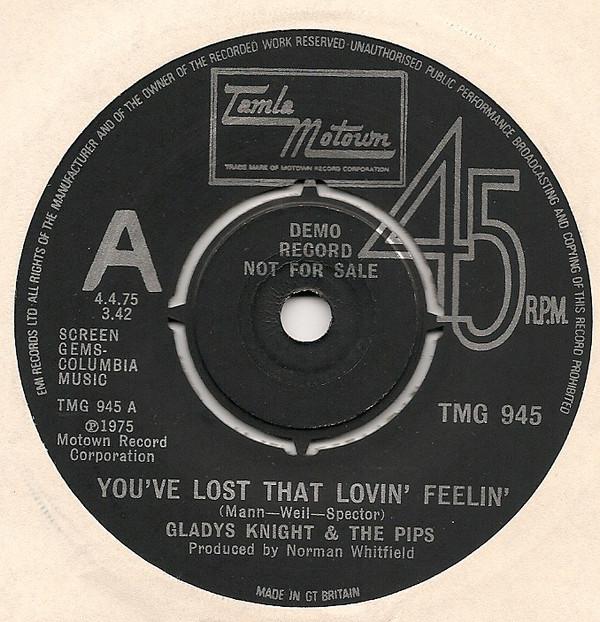 Gladys Knight And The Pips - You've Lost That Lovin' Feelin'