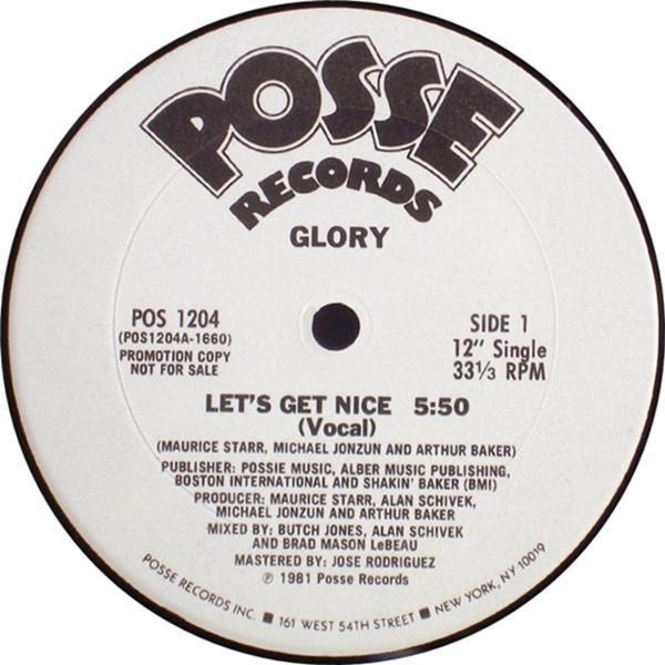 Glory - Let's Get Nice