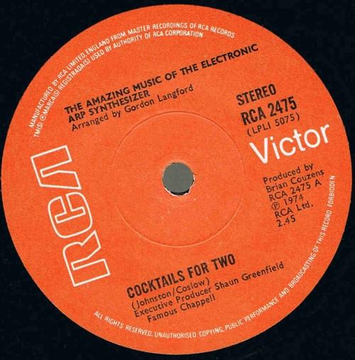 Gordon Langford - Cocktails For Two