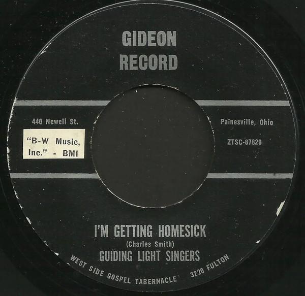 Guiding Light Singers - Make A Joyful Noise Unto The Lord / I'm Getting Homesick