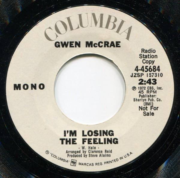 Gwen McCrae - I'm Losing The Feeling