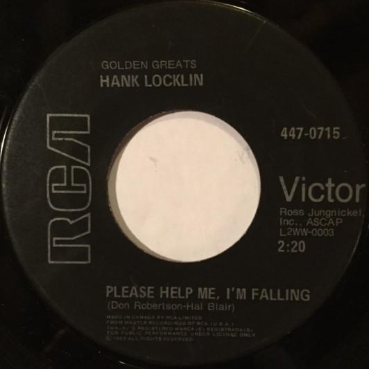 Hank Locklin - Please Help Me, I'm Falling