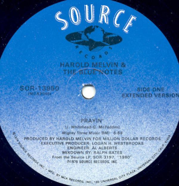 Harold Melvin And The Blue Notes - Prayin' / Your Love Is Taking Me On A Journey