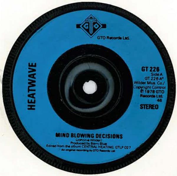 Heatwave - Mind Blowing Decisions