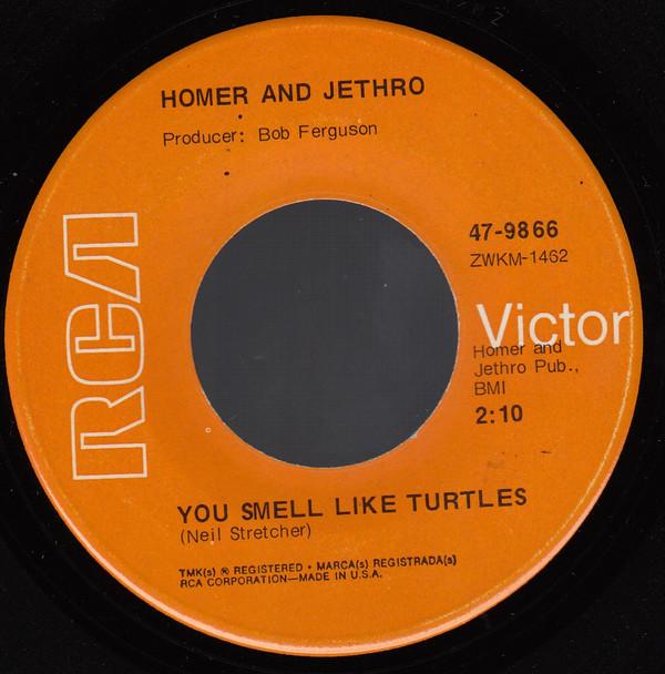 Homer And Jethro - You Smell Like Turtles / Daddy Played First Base