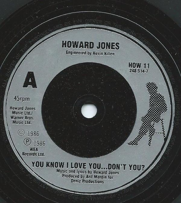 Howard Jones - You Know I Love You ... Don't You?