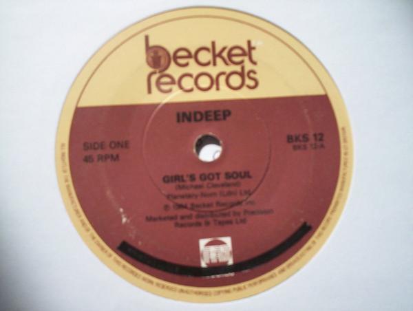 Indeep - Girl's Got Soul / The Night The Boy Learned How To Dance (7")