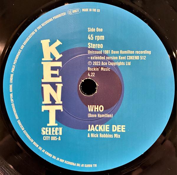 Jackie Dee , The Dave Hamilton Band - Who / Who (Instrumental)