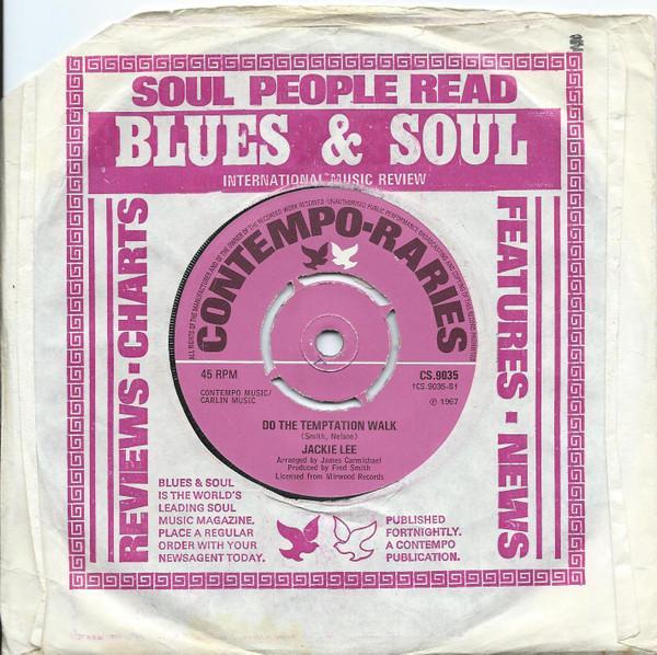 Jackie Lee - The Shotgun And The Duck / Do The Temptation Walk