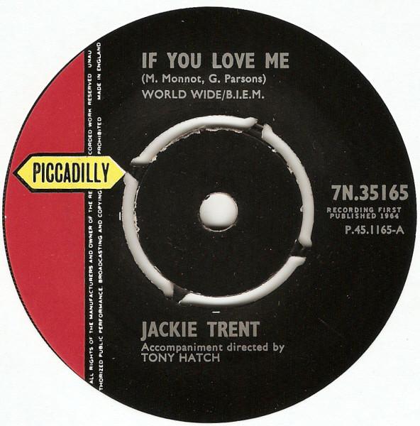 Jackie Trent - If You Love Me