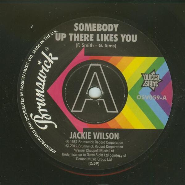 Jackie Wilson - Somebody Up There Likes You / A Lovely Way To Die