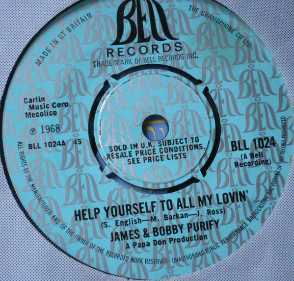 James & Bobby Purify - Help Yourself To All My Lovin'