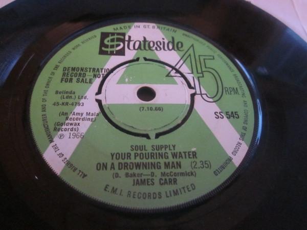 James Carr - Pouring Water On A Drowning Man / Forgetting You