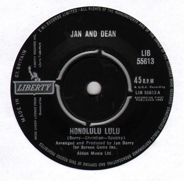 Jan & Dean - Honolulu Lulu