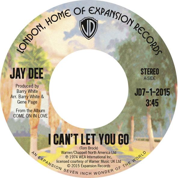 Jay Dee (3) - I Can't Let You Go