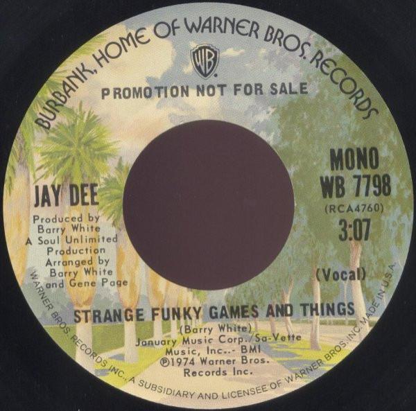 Jay Dee  - Strange Funky Games And Things