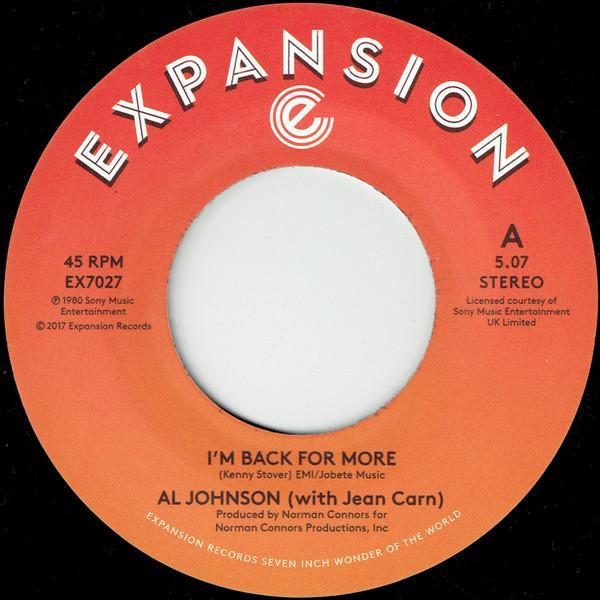 Jean Carn, Al Johnson - I'm Back For More / I've Got My Second Wind