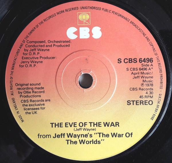 Jeff Wayne - The Eve Of The War